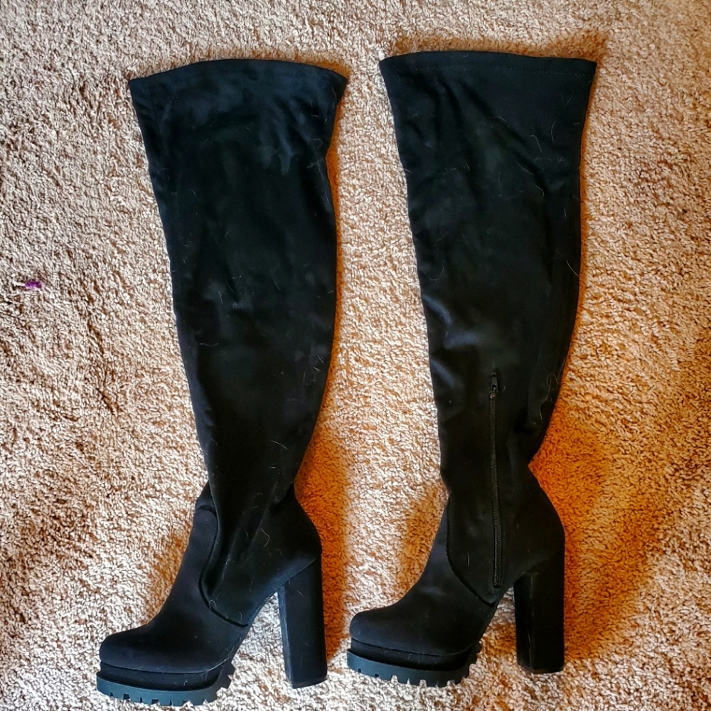 Torrid thigh high boots 7.5